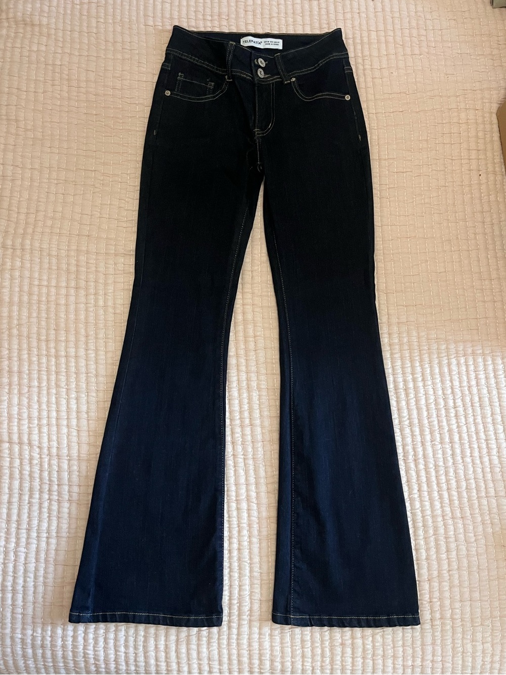 New Telepatia High Rise Flare Jeans Size 5 / 27